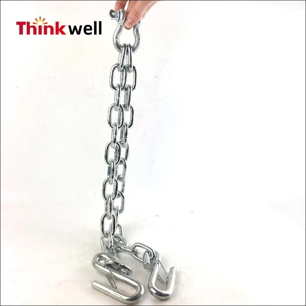 Factory Price Carbon Steel Galvanized G30 Lashing Chain with S Hook