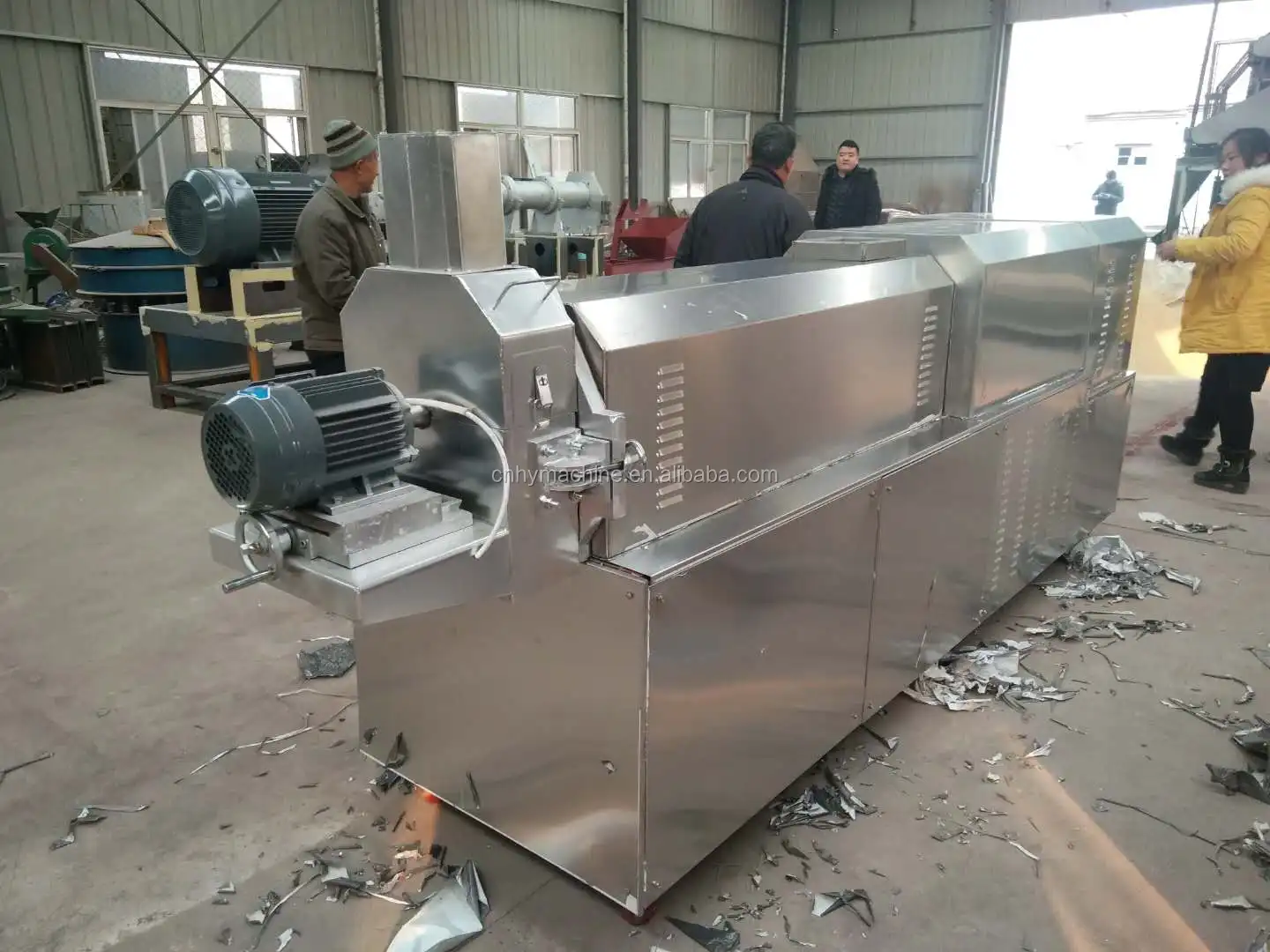 Двухшнековые плавающих рыб машина, экструдер RSS экструдер