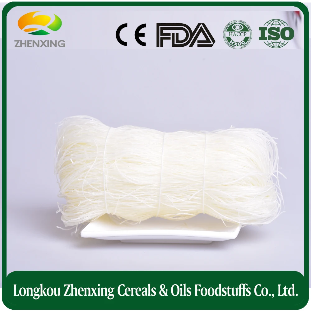 
Shandong Wholesale Low Fat Gluten Free Pea Starch Longkou Vermicelli 