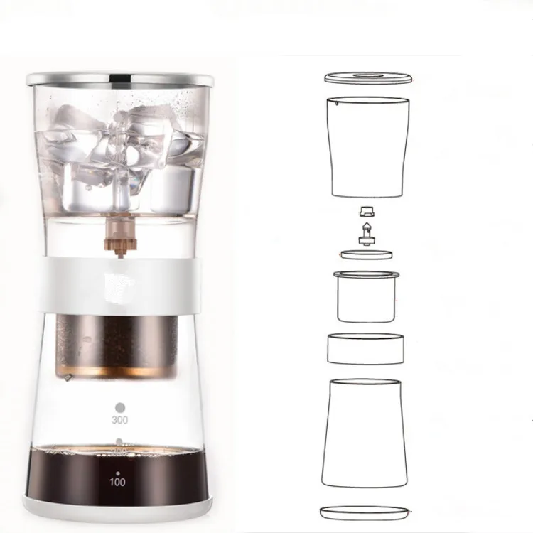 2019 barware mini  3 in 1 commercial cold brew americano coffee makers