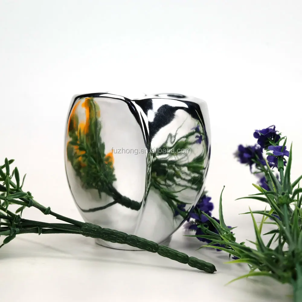 
Plated small flower pot , orchid pot 