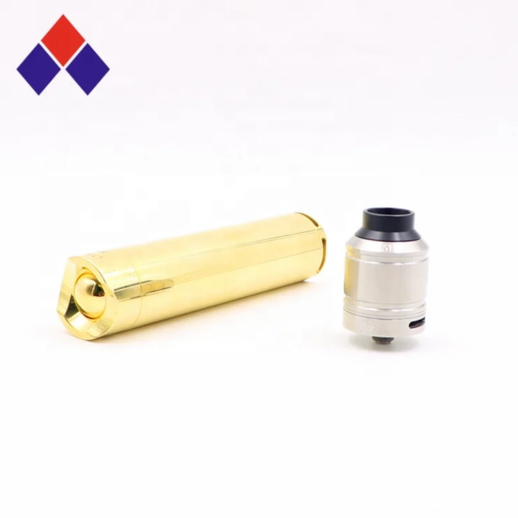 
Wholesale Vapor Hardware Mechanical Mod Electronic Cigarette Mech Mod with RDA Atomizer 