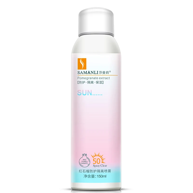 Pomegranate essence sunscreen spray spf+++50  UV Protection