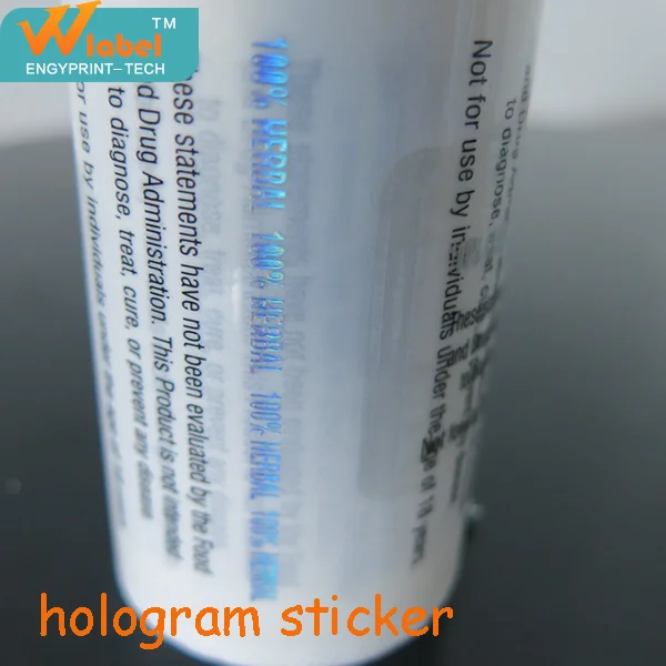 Дешевые Акции Пользовательские Клей голографическая наклейка