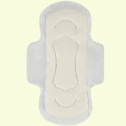 Natural Soft Cotton Menstrual Biodegradable Lady Pad Sanitary Napkin
