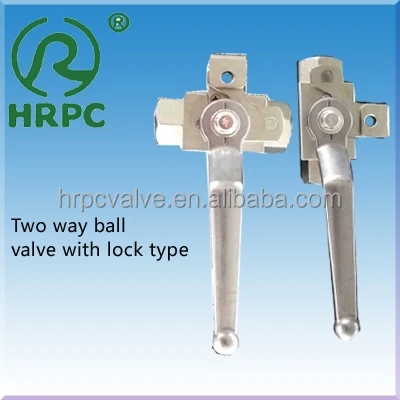 Запираемый шаровой клапан с 5000psi din2353