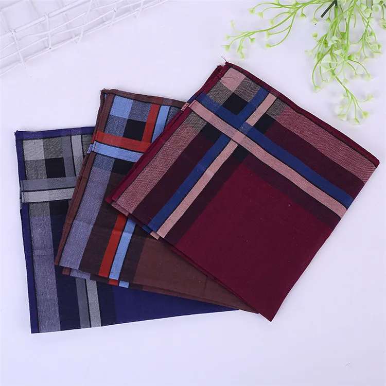 
New Coming Custom Design 100% Cotton Handkerchief Mix Colors Mens Handkerchief 