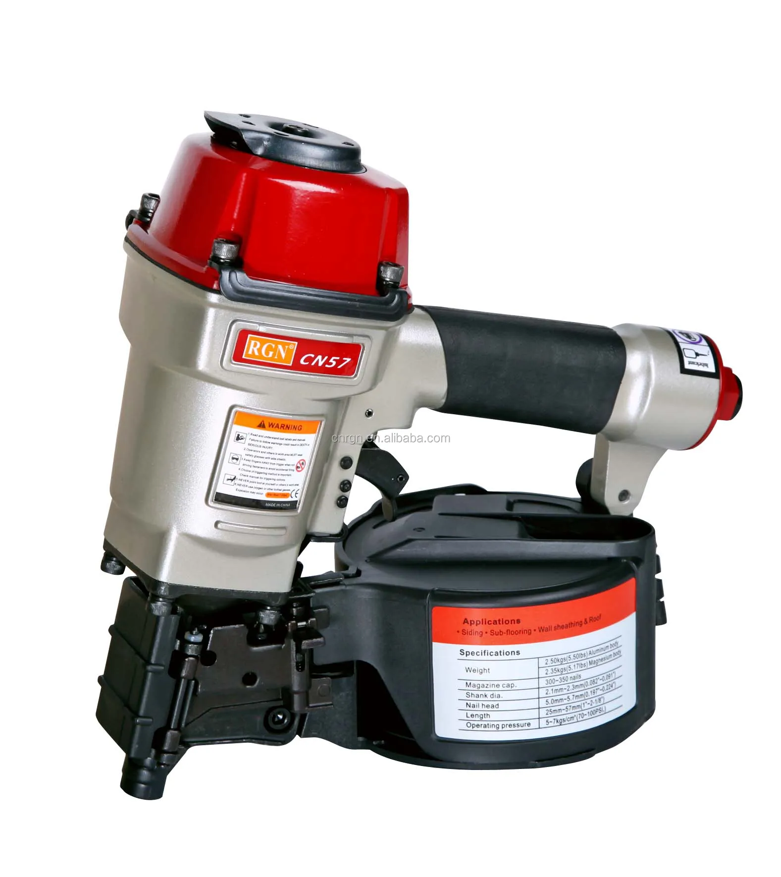 RGN 57mm air coil craft nail gun for wood pallet