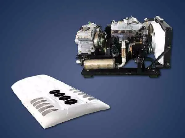 TKT-340PB Ashok Leyland bus air conditioner for Tata bus, 34kw , for 11~12m bus