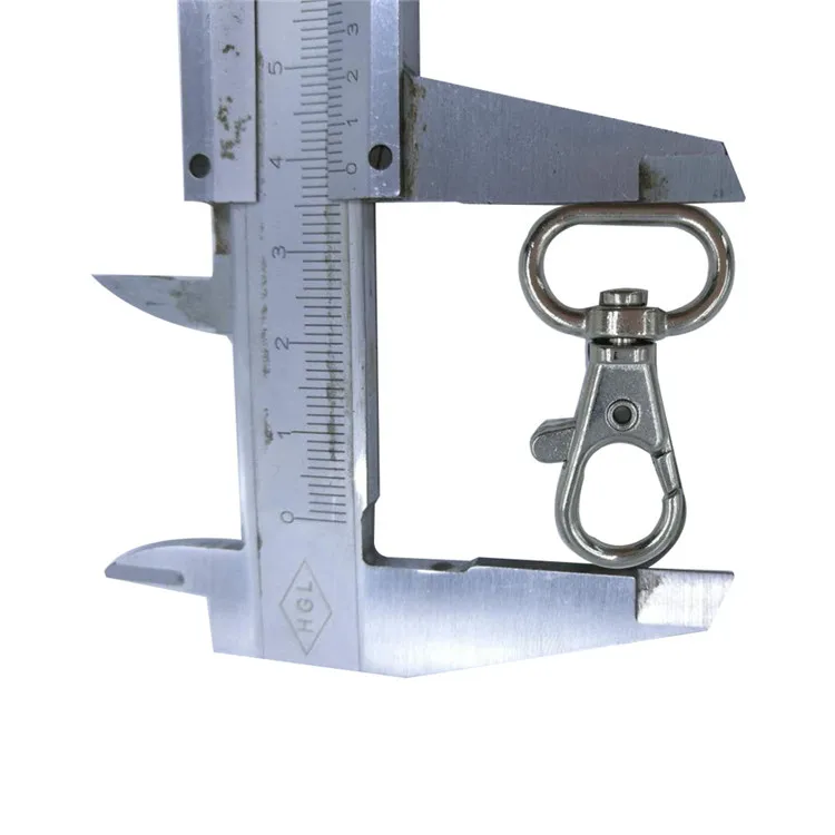 BT-067A-3 Hot sale mini metal carabiner for bag zinc alloy plated snap swivel metal hook