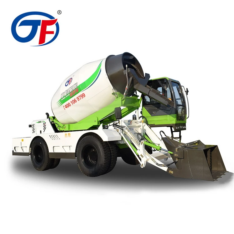 New design 6.5 CBM concrete mixer truck MODEL CMT6500R SELF LOADING mobile TRANSIT MIXER
