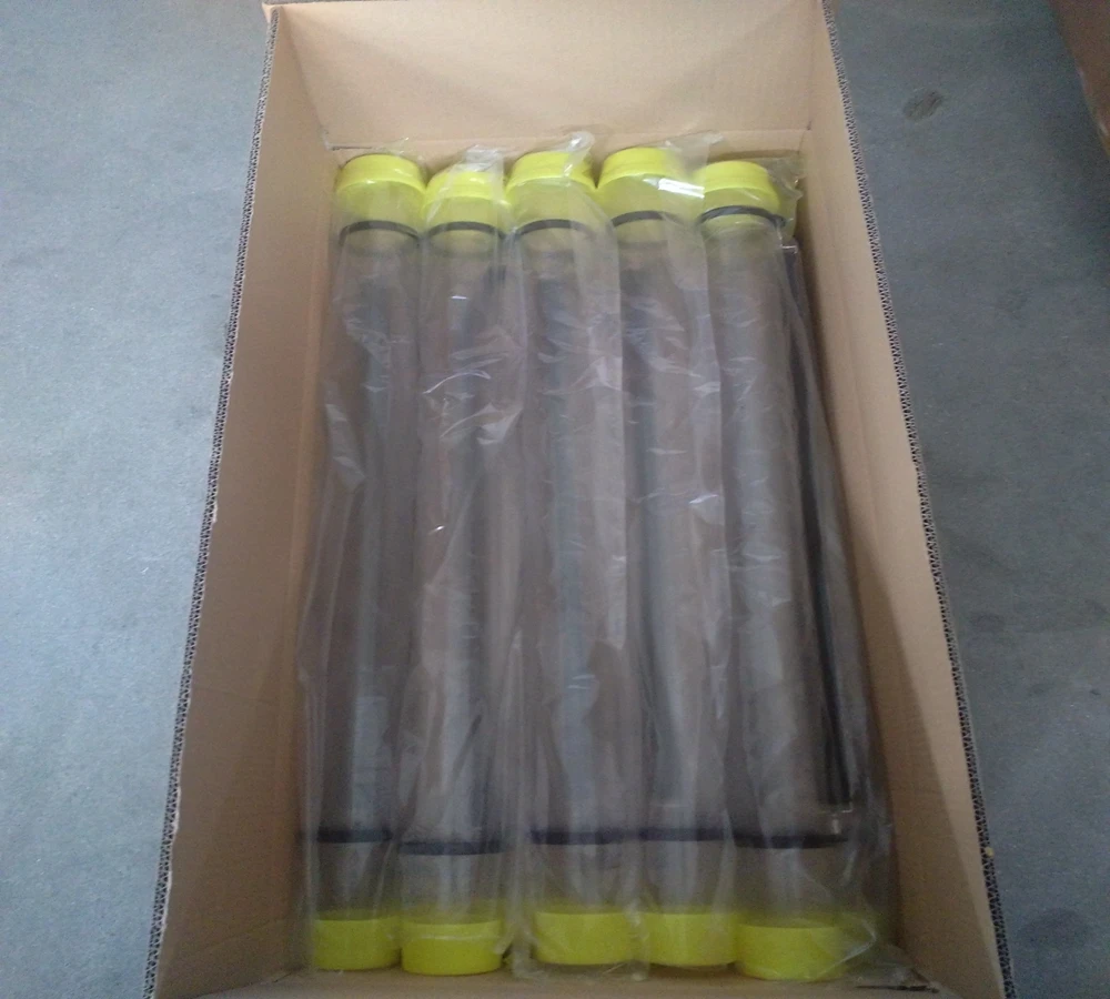 Portable tennis ball tube picker with 16 tennis ball The Practice Stick Ball Retriever