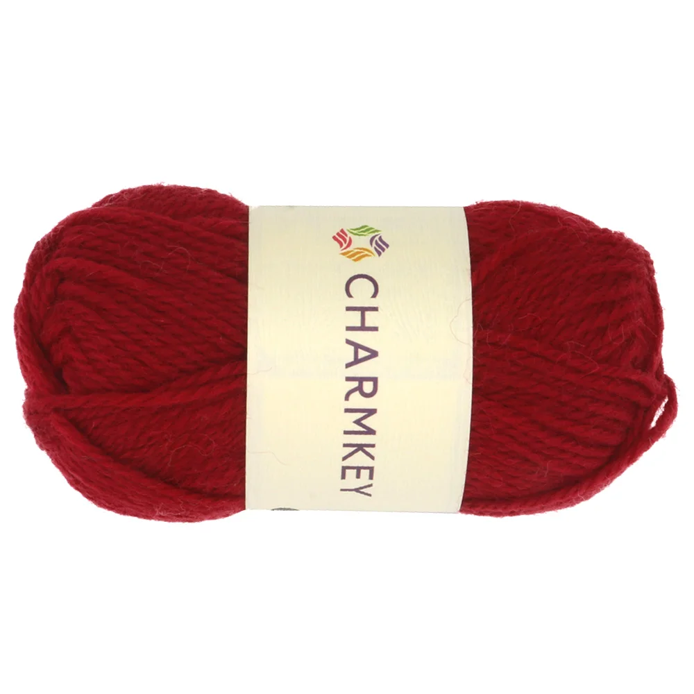 
Pretty soft dyed 100% wool crochet fancy yarn for sweaters 