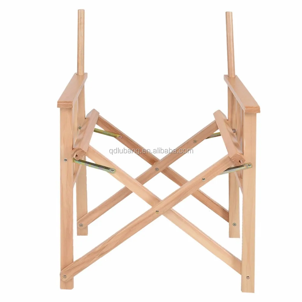 Custom outdoor furniture cheap folding wood director chair