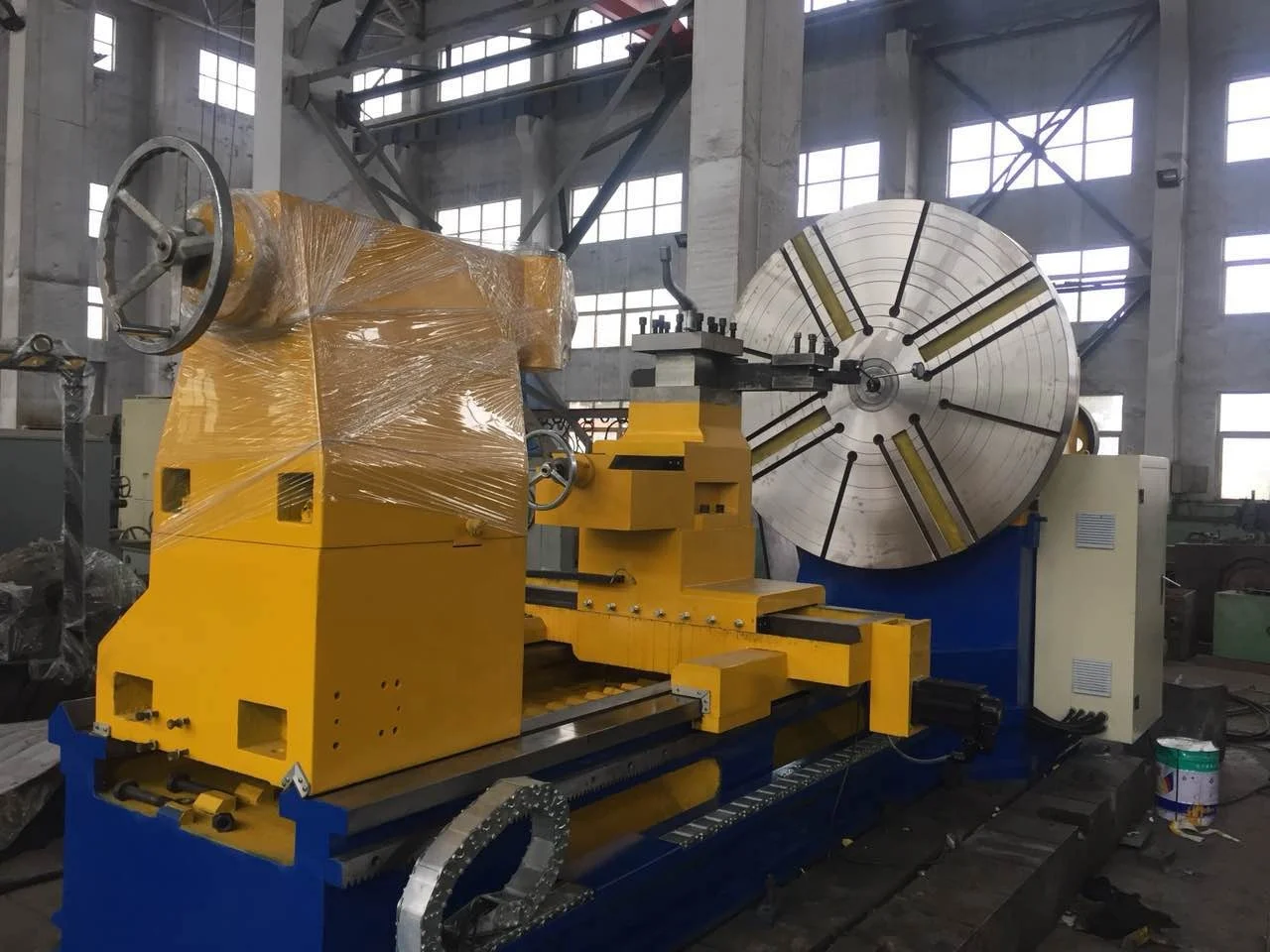 CX6010  semi automatic Flange Lathe machine metal turning precision cnc heavy duty Lathe Machine Horizontal Turning Machine