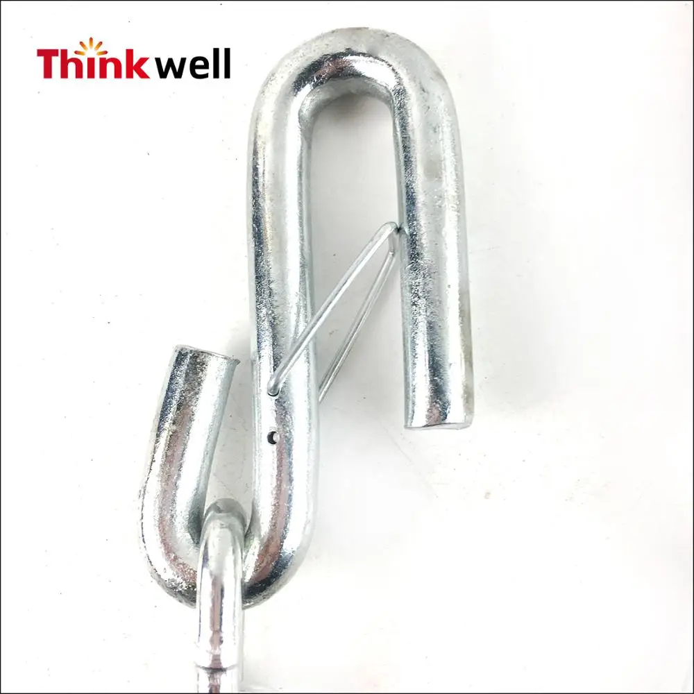 Factory Price Carbon Steel Galvanized G30 Lashing Chain with S Hook