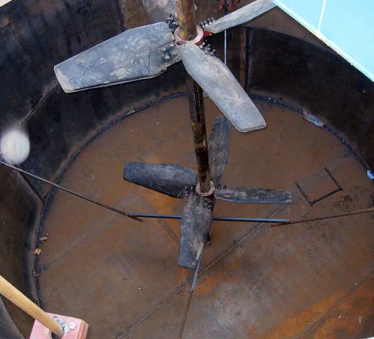 
2019 hot-selling energy-saving mixing tank, double impeller stirring leaching tank 