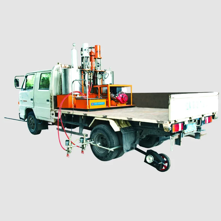 
Vehicle Truck Mounted Cold Spray Road Marking Machine 