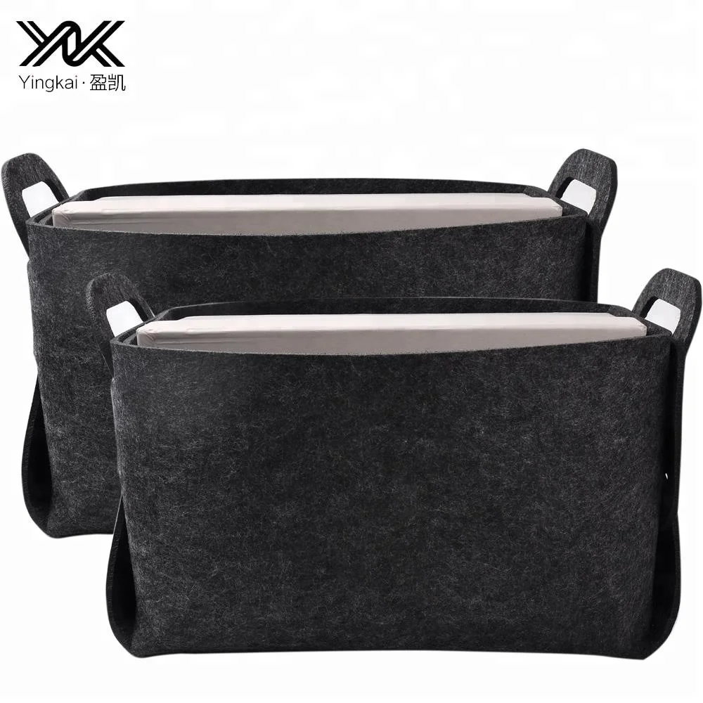 Оптовая продажа, пользовательская Многофункциональная Корзина из войлока для детских игрушек