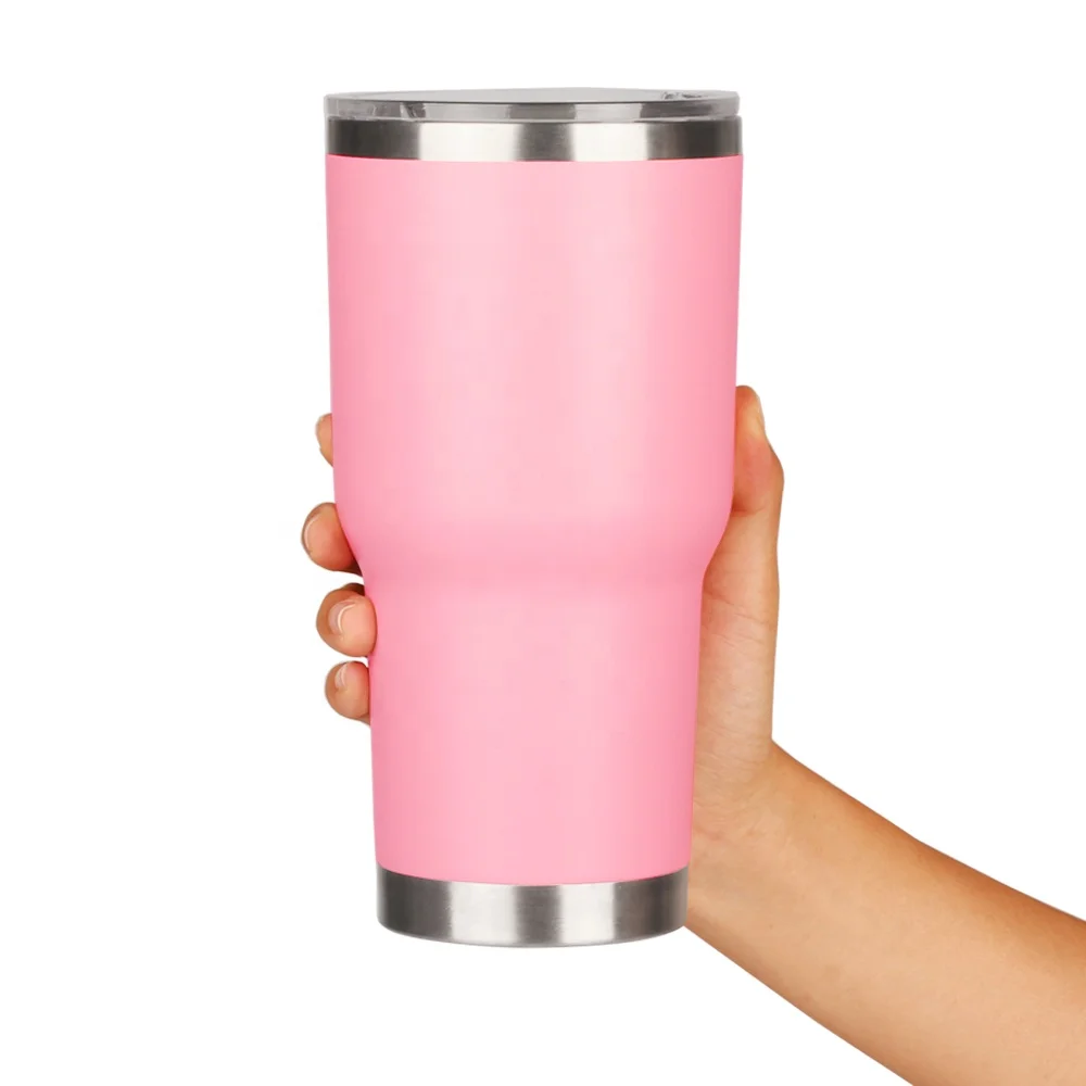 Custom Coffee Double Walled Vacuum Insulated Stainless Steel Tumbler Cups In Bulk 20oz Sublimation Yeticool Tumblers