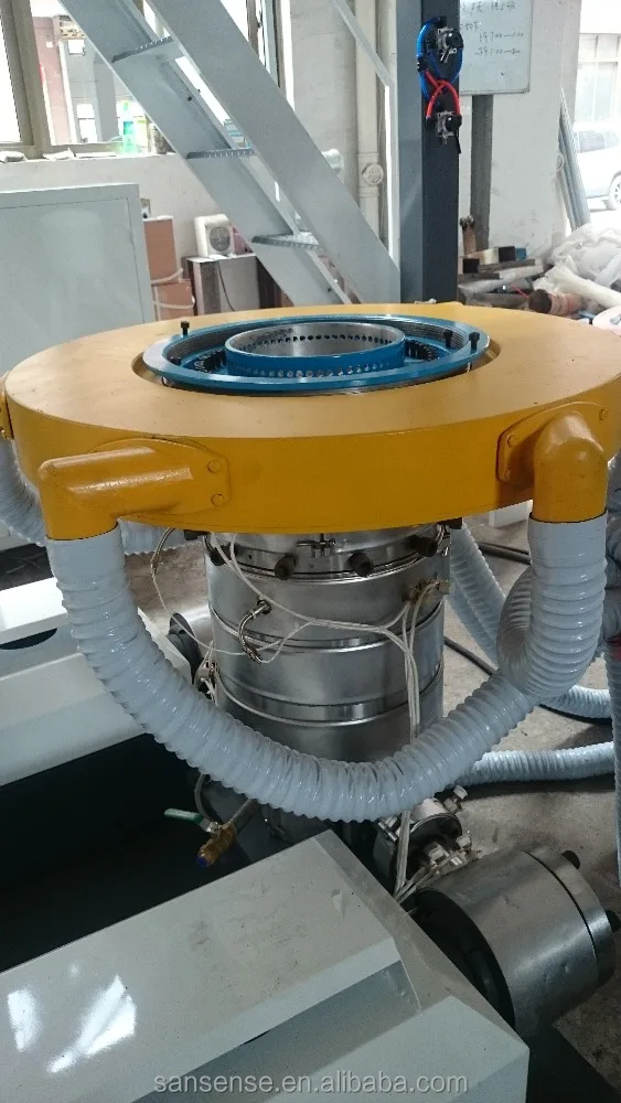 2 Layers ABA Die head Film Extrusion Machine ,Best quality Polyethylene Film Making Machine