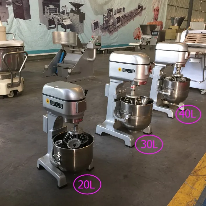 
30L 40L 50L 60L 70L 80L with 3 Motor Speeds Planetary Cake Mixer 