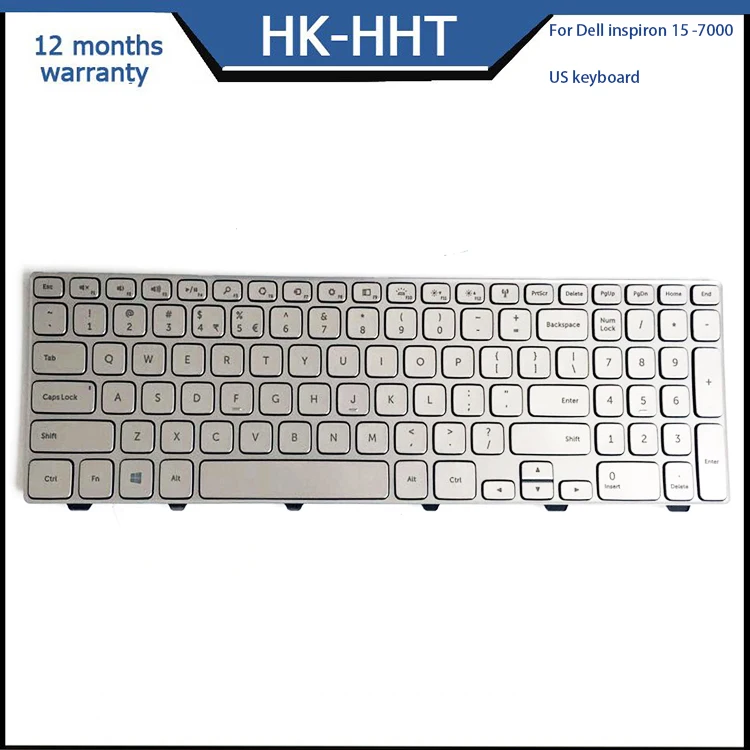 laptop keyboard for DELL Inspiron 15 7000 Series 15 7537 backlit US Keyboard