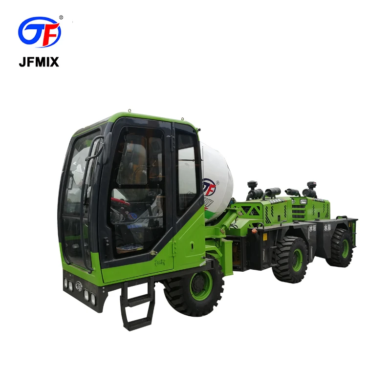 2.0 cbm concrete mixer prices concrete mixer car self feeding mobile concrete mixer