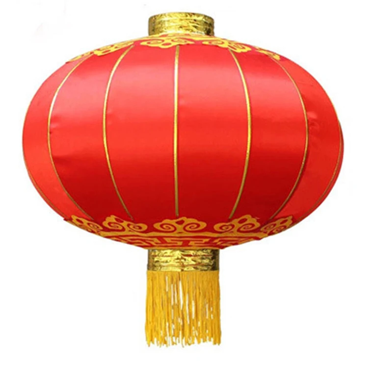 Large  Traditional Chinese red lanterns silk lantern