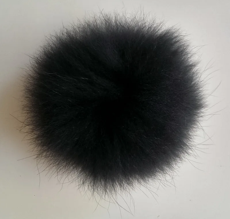 13-22CM hot-selling raccoon fur ball garments accessories shoes & accessories, raccoon fur pom poms