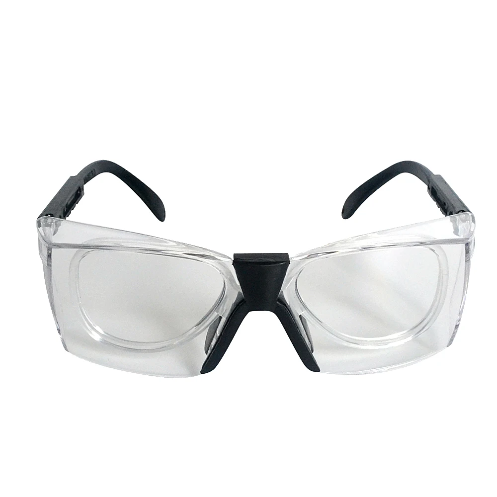 
UV protection double pc frame design day night safety glasses with insert ansi-z287.1 standard for myopic use 