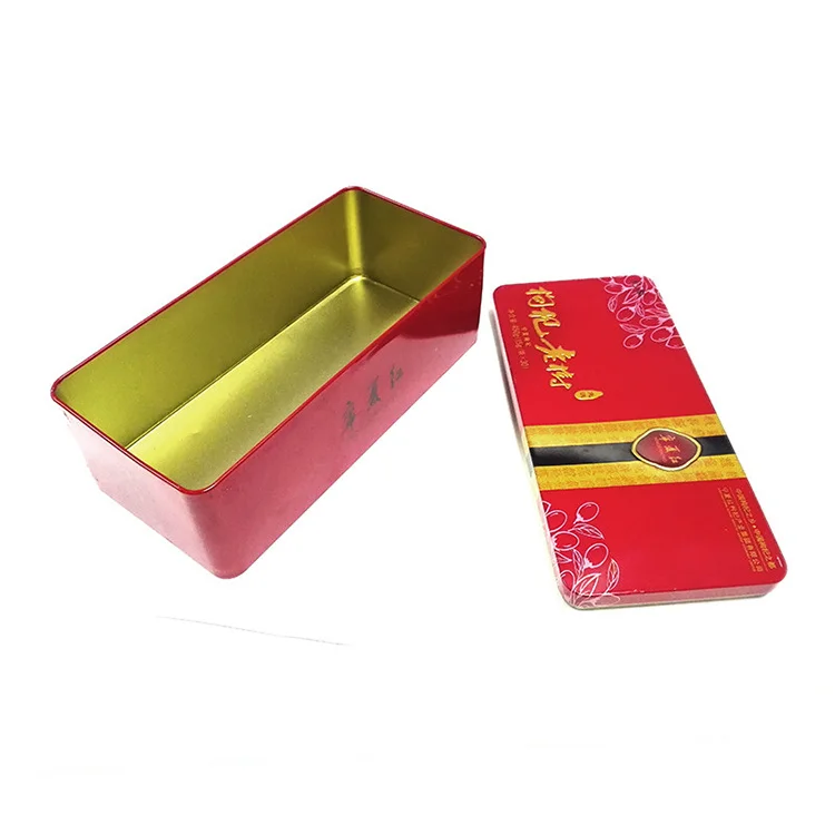 XinYu Rectangular tea Tin Can&rectangle metal box for tea packing