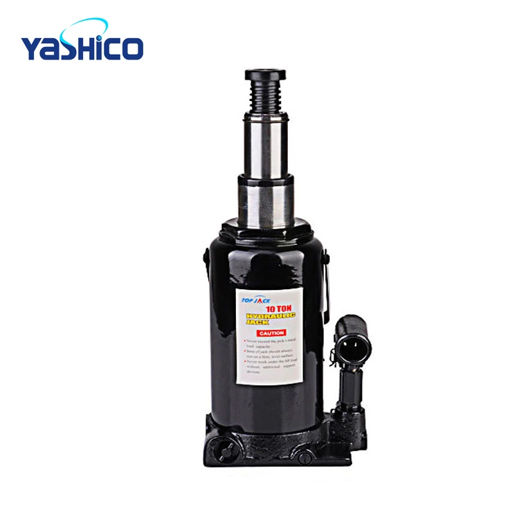 
10T High Quality Hydraulic Double Ram Bottle Jack With Two Stage 