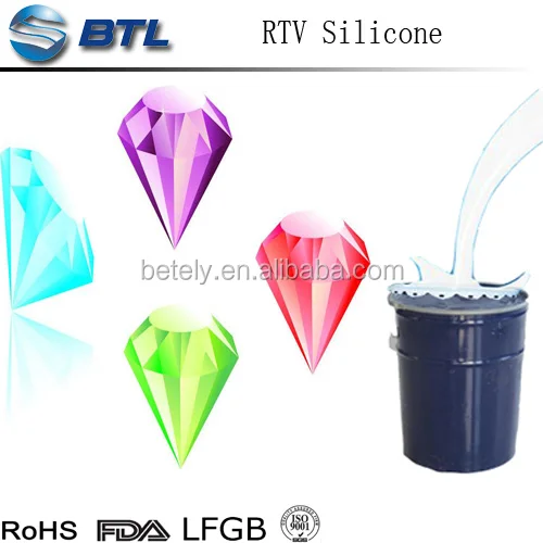 factory price of liquid silicone rubber for jewellery mold making