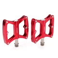Basecamp Cycling Mountain Bike Platform Pedals Aluminum Bycicle 3 Bearings Ultralight Pedal 40Cr 9 16 Anti