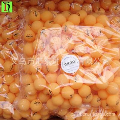 Game Table Tennis Ball Gun Shooting Game Balls China Factory Made Plastic Beer Plastic Game Custom Logo 40mm Table Tennis Ball
