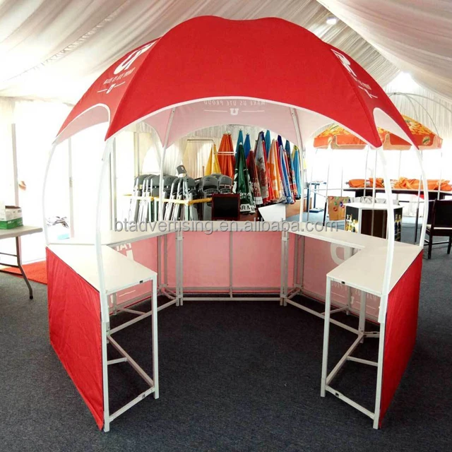 
Shanghai Better AD Custom Printed Hexagon Promotional Booth Tents 