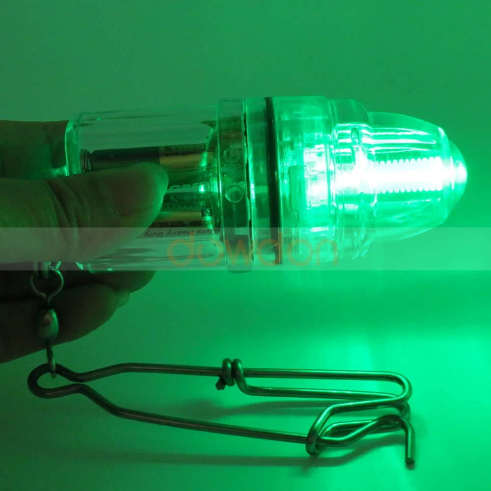 Best Performance Green Blue Red White LED Fishing Light Deep Drop Boating Luring Lamp