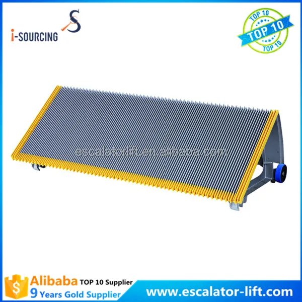 
OEM 600/800/1000mm escalator parts 53X-XBA26140 Aluminum Escalator Step 