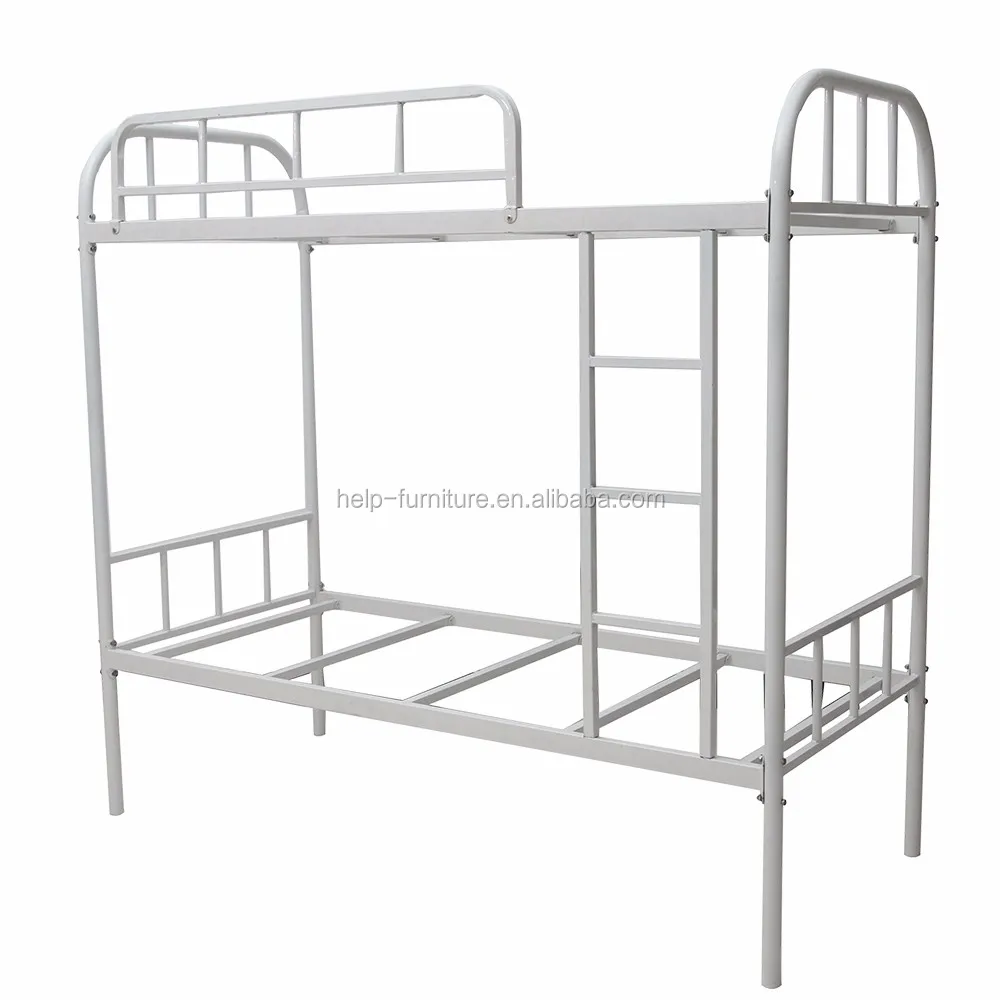 Metal bunk bed ladder school bed