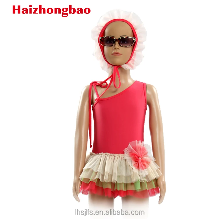 
2020 Korea Hot Sale Childern Swimming Suit/Baby Girl Pink Skirt Swimwear/Child Princess Skirt Beachwear 