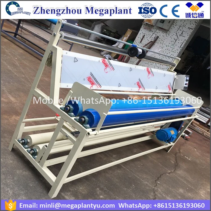 1.8-2.6m fabric length measuring and rolling machine