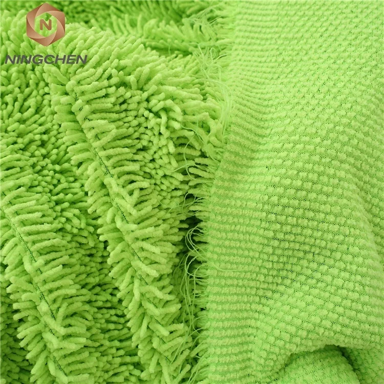 
Factory Manufacture factory cheap mat microfiber chenille shaggy fabric 