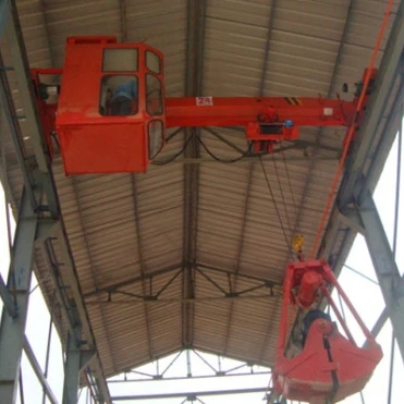 Kuangyuan Brand 5 6 7 8 9 10 Ton LZ Grab Single Girder Beam Bridge Overhead Crane for Sale Eliectric Hoist Customised 7.5-31.5m