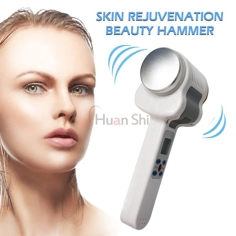 Free Shipping Portable Hot And Cold Hammer Skin Care Facial Machines