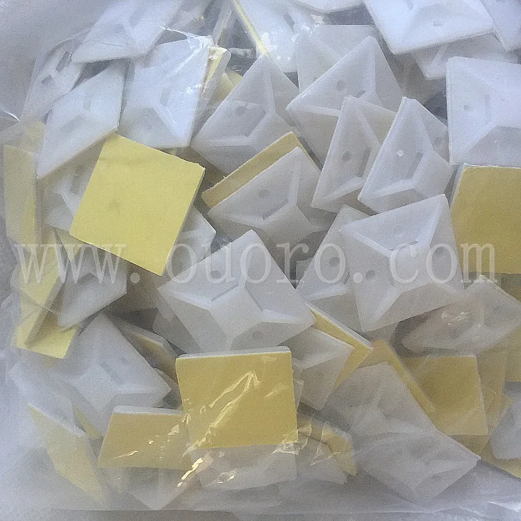 Зажим для крепления на сиденье с белым желтым клеем 40*40