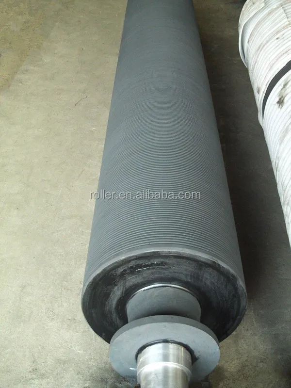 Рифленая ролик используется для бумагоделательной машины