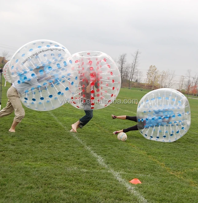 Human size knocker ball inflatable bumper bubble soccer football zorb ball for adult