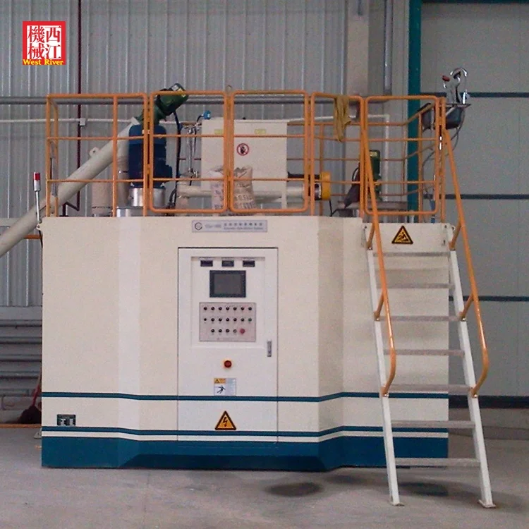 Corrugated Cardboard Production Line Automatic Glue Making And Cycle System Packaging Machine