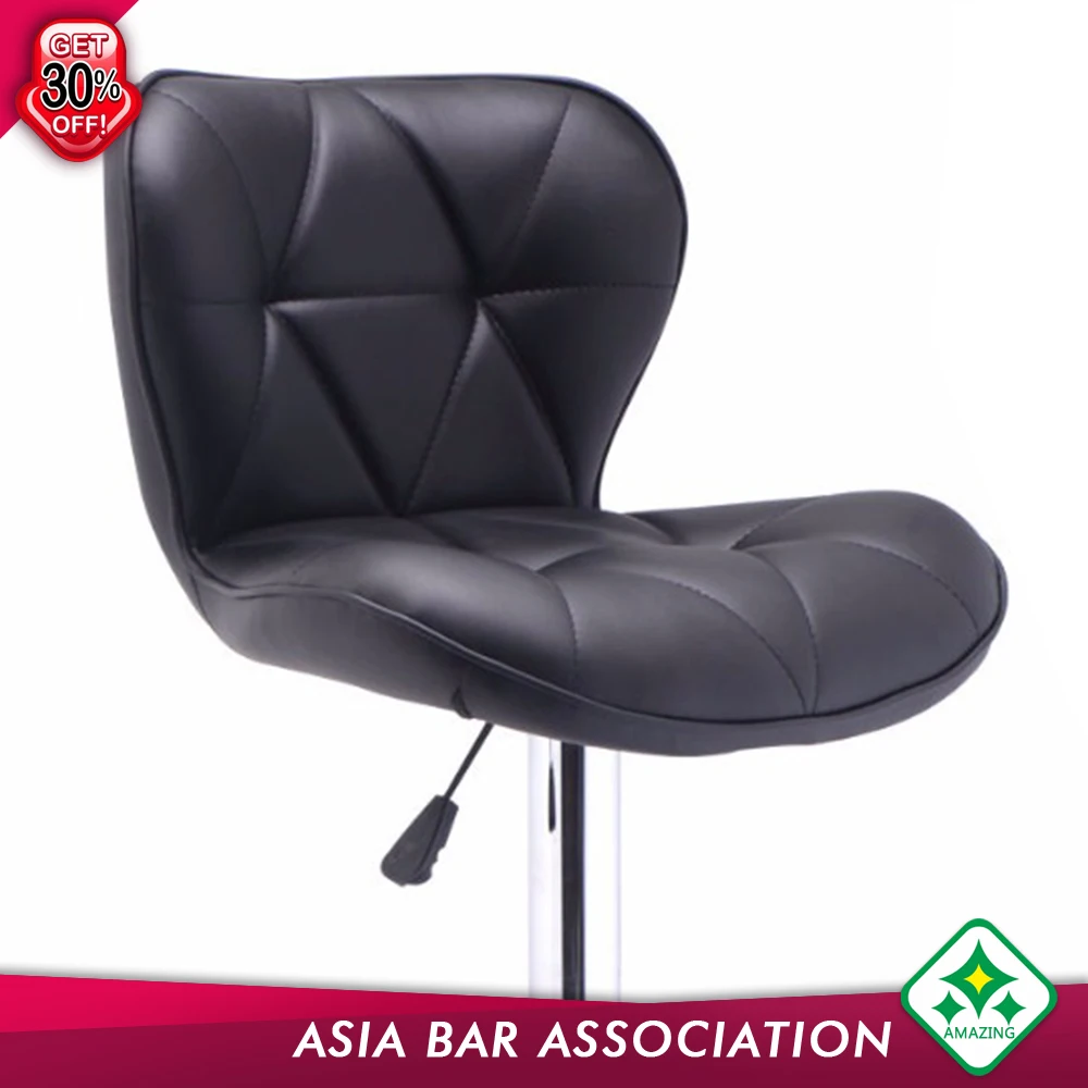 
Environmental Adjustable Bar Stool Chair for Bar Table Best Selling Rose Gold Metal Stool Black Leather Bar Chair 